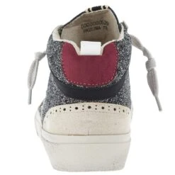 Shu Shop Ladies Black Silver Paulina High Top Casual Shoe 10 Shu Shop Ladies Black Silver Paulina High Top Casual Shoe -HORSE TACK Store 007BLACK 04