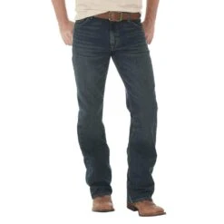 Wrangler Men's 20X 02 Competition Advance Comfort Jeans -HORSE TACK Store 02MACRB BF01 SWBB PRD1