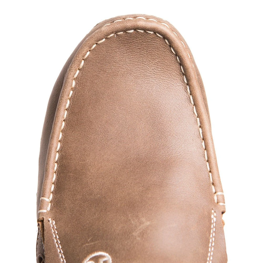 Roper Footwear Men's Tan Leather & Fabric Driving Moc 4 Roper Footwear Men's Tan Leather & Fabric Driving Moc - Image 2