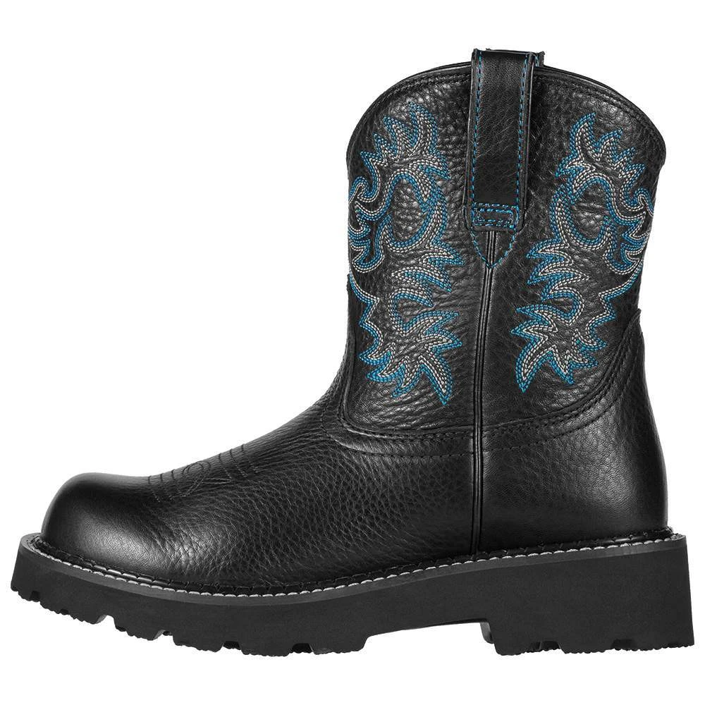 Ariat Womens Fatbaby Black Deertan Boot 10000833 4 Ariat Womens Fatbaby Black Deertan Boot 10000833 - Image 2