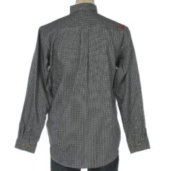 Ariat Men's Flame Resistant Blue Check Long Sleeve -HORSE TACK Store 10013513 5