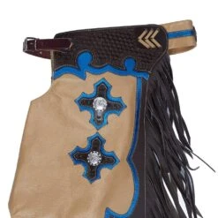 Jerry Beagley Braiding Co. Medium Youth Chap 7 Jerry Beagley Braiding Co. Medium Youth Chap -HORSE TACK Store 1001R 8