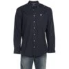 Cinch Men's Solid Navy Long Sleeve Button Down -HORSE TACK Store 102253 default l