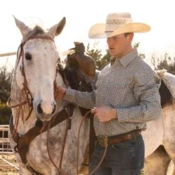 American Hats 15 Star Wheat 4-1/2in. Brim Straw Cowboy Hat -HORSE TACK Store 1022S2CWH45 image