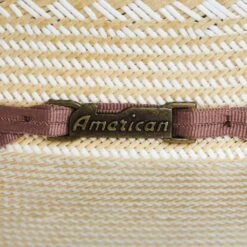 American Hats 15 Star Wheat 5in. Brim Straw Cowboy Hat -HORSE TACK Store 1022S2CWH5 2