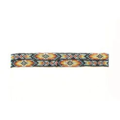 M&F Black Beaded Indian Hat Band