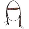 Oxbow Santa Fe Beaded Browband Headstall
