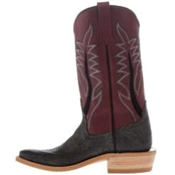 Rios Of Mercedes Men's Grey Cape Buffalo 13in Oxblood Waxy Kansas Top KS Toe Boot 9 Rios Of Mercedes Men's Grey Cape Buffalo 13in Oxblood Waxy Kansas Top KS Toe Boot -HORSE TACK Store 109345 03