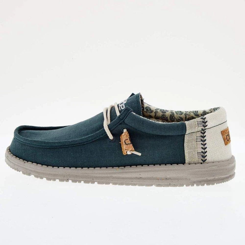 Heydude Men's Hey Dude Wally Line Natural Teal 4 Heydude Men's Hey Dude Wally Line Natural Teal - Image 2