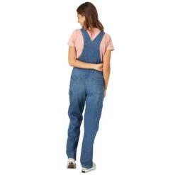 Wrangler Modern Women'sCasey Jones Straight Leg Bib Overalls -HORSE TACK Store 112315507 4