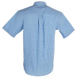 Wrangler Men's George Strait Baby Blue Button Down -HORSE TACK Store 112324897 03