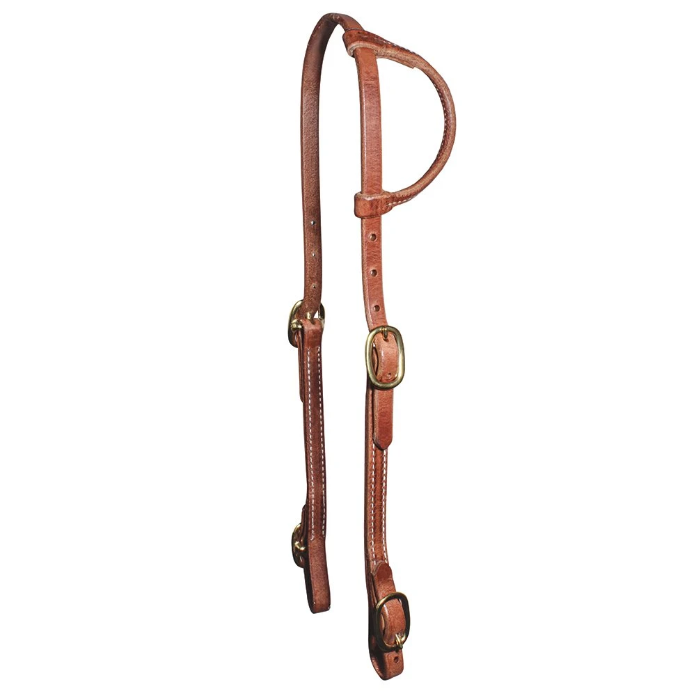 Professionals Choice Single Ear Double Buckle Headstall 3 Professionals Choice Single Ear Double Buckle Headstall