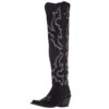 Liberty Black Women's Nobuck Grease Black Tall Boot -HORSE TACK Store 116325 default l