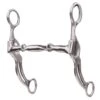 Professionals Choice 7in. Swept Back Double Bar 3 Piece Snaffle -HORSE TACK Store 118035 default l