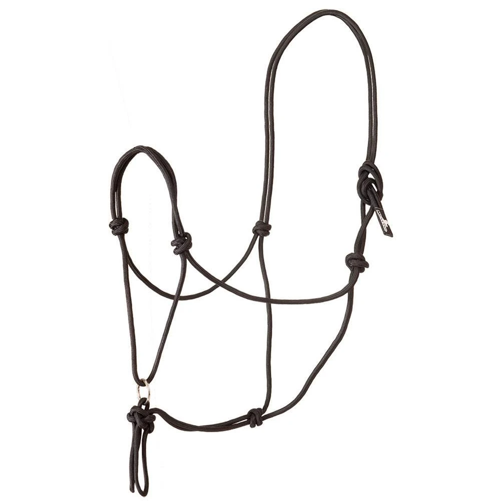 Mustang No-Twist Rope Halter W/Slide Ring 3 Mustang No-Twist Rope Halter W/Slide Ring
