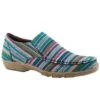 Roper Footwear Women's Multi Color Textile Southwestern Casual Shoe -HORSE TACK Store 118487 default l