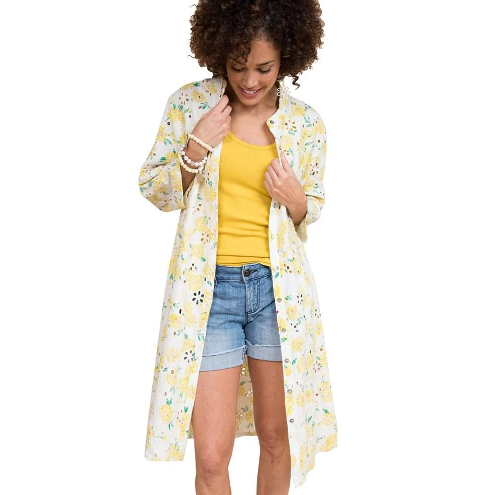 Women's Ivy Jane Eyelet Kimono 3 Women's Ivy Jane Eyelet Kimono