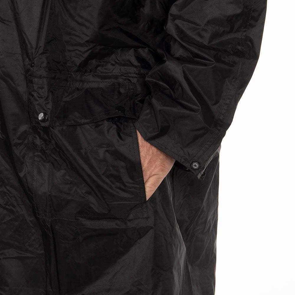 M&F Black Weatherproof Slicker 4 M&F Black Weatherproof Slicker - Image 2