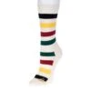 Pendleton Woolen Mills Natural Glacier StripeCrew Sock -HORSE TACK Store 121692 default l