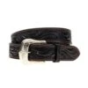 Western Fashion Men's Tooled Black Belt With Red Stitch 2 Western Fashion Men's Tooled Black Belt With Red Stitch -HORSE TACK Store 130905 default l
