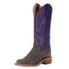 Anderson Bean Womens AB RR Bone Elephant 13 Luscious Purple Top -HORSE TACK Store 131226 default l
