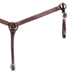 NRS Two Tone Diamond Tooled Breast Collar