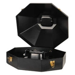 Hat Cans By Formco Black Buckaroo Hat Can 5in. Brim -HORSE TACK Store 1340 5