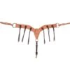 Martin Saddlery 2-3/4in Harness Leather Breast Collar W/Rosettes And Strings -HORSE TACK Store 134168 default l