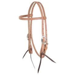 Martin Saddlery Harness Leather Gag Browband Headstall