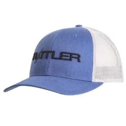 Rattler Ropes Royal Blue And Grey Embroidered Logo Cap