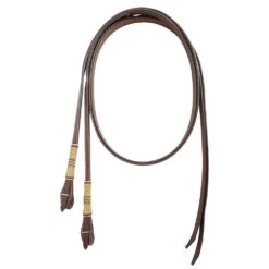 Cashel Company Rawhide Braided Split Reins