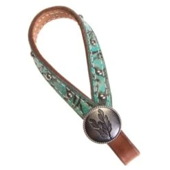 NRS Turquoise Rose Tie Down Keeper