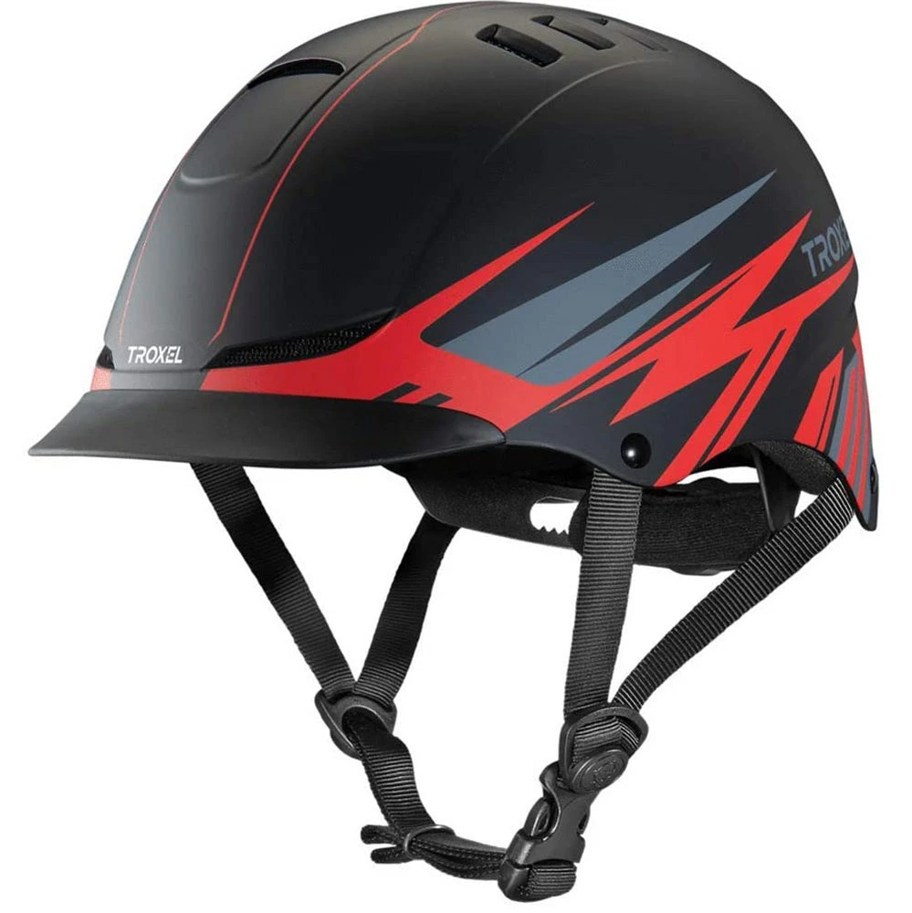 Troxel Troxel Red Flash TX Riding Helmet 3 Troxel Troxel Red Flash TX Riding Helmet