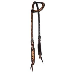 Professionals Choice Floral Single Ear Headstall