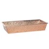 Panacea Hammered Copper Succulent Tray 12in. 2 Panacea Hammered Copper Succulent Tray 12in. -HORSE TACK Store 137170 default l