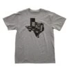 Burlebo Texas Cuts Gray Tee Shirt -HORSE TACK Store 137341 default l