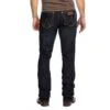 Wrangler Men's Retro 77 Slim Bootcut Jeans In Dax Wash -HORSE TACK Store 137474 default l