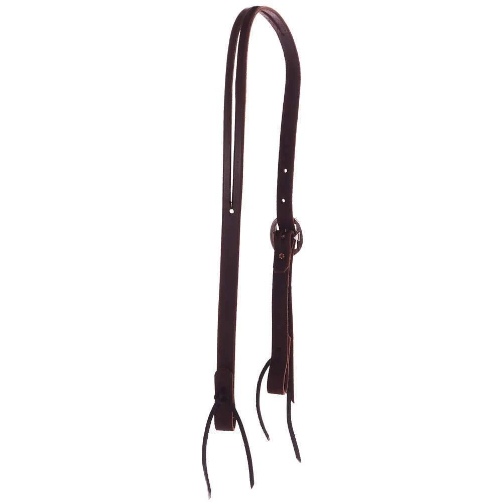 3/4in Slit Ear Headstall 3 3/4in Slit Ear Headstall