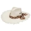 Charlie 1 Horse Pretty Kitty Raw 4 3/4in. Brim Straw Fashion Hat -HORSE TACK Store 144407 default l