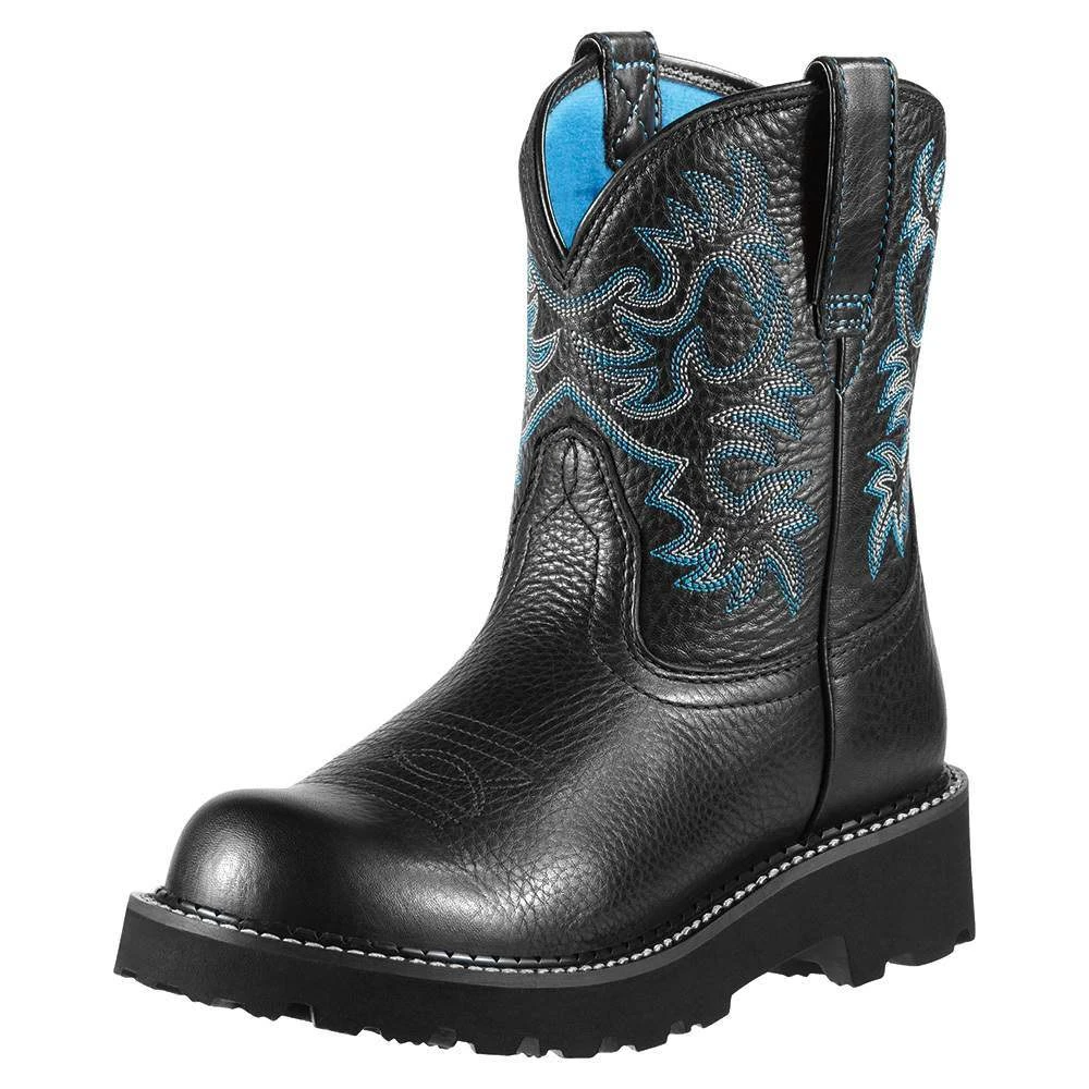 Ariat Womens Fatbaby Black Deertan Boot 10000833 3 Ariat Womens Fatbaby Black Deertan Boot 10000833