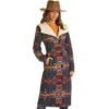 Panhandle Women's Powder River Aztec Long Wool Coat -HORSE TACK Store 147415 default l
