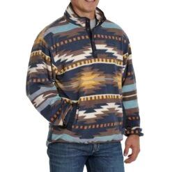 Cinch Men's Polar Fleece Pullover