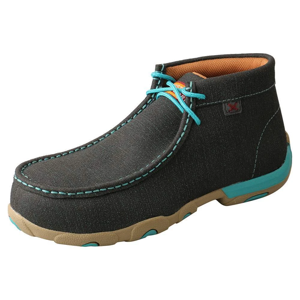 Twisted X Women's DuraTWX Turquoise Driving Moc 3 Twisted X Women's DuraTWX Turquoise Driving Moc
