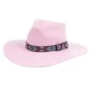 M&F Girls Pinch Front Pink Fashion Hat 3 1/2` Brim -HORSE TACK Store 148588 default l