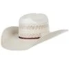 American Hats AHC 6900 Racher Drilex 2 Cord Chocolate Band 4 1/4in. Brim Straw Cowboy Hat -HORSE TACK Store 149028 default l