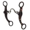 NRS Antique Brown Ported Chain Bit With Copper Dots -HORSE TACK Store 149502 default l