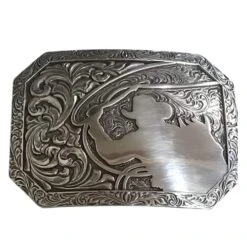 Silver Roper Buckle