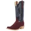 R Watson Boots Men`s Rhubarb Roughout 13` Black Sinatra Top Cutter Toe Boot -HORSE TACK Store 149890 default l