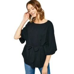 Hayden Women's Tie Waist Blouse