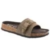Roper Women's Brown Vintage Leather Slide Sandal -HORSE TACK Store 150443 default l